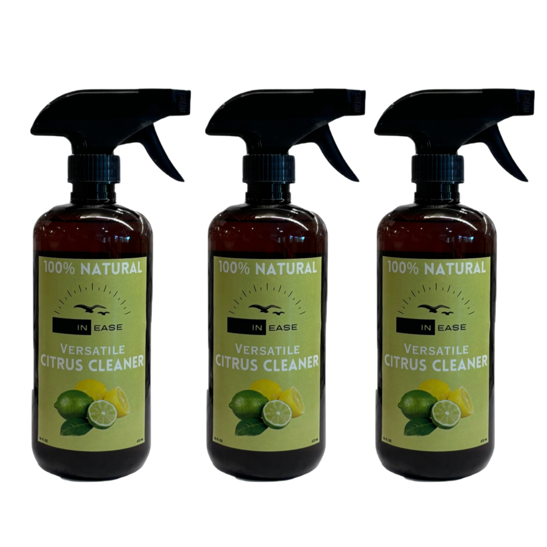 Inease Versatile Citrus Cleaner 16oz 3-pack